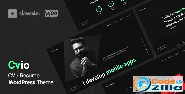 Cvio v3.0.6 - CV Resume Theme Free Download