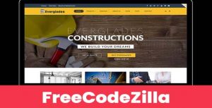 Everglades – Construction WordPress Theme Free Download
