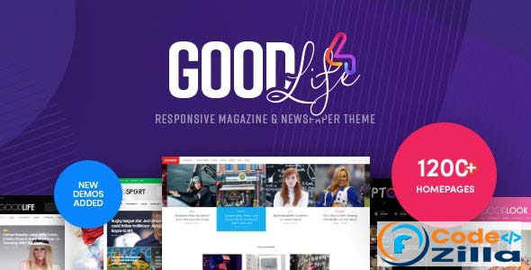 GoodLife - Responsive Magazine Theme