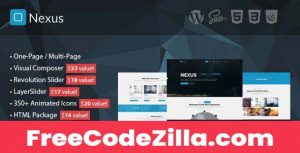 Nexus - Multi/One-Page Business WordPress Theme