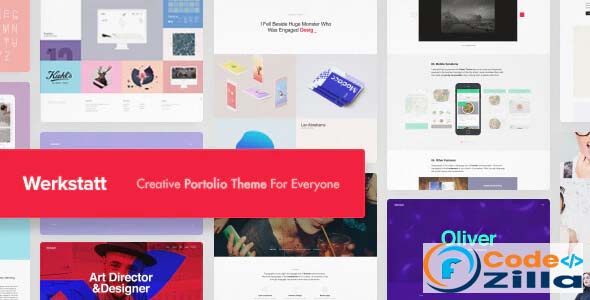 Werkstatt - Creative Portfolio Theme Free Download