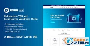 DVPN - Multipurpose VPN WordPress Theme Nulled