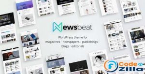 Newsbeat v1.2.0 - Optimized WordPress Magazine Theme Free Download