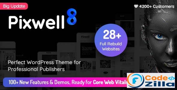 Pixwell Modern Magazine WordPress Theme