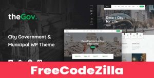 TheGov Nulled v1.2.2 – Municipal and Government WordPress Theme