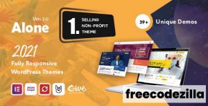 Alone WordPress Theme Free Download