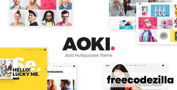 Aoki Nulled - Creative Design Agency Theme