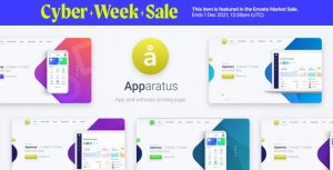 Apparatus Nulled v4.4.0 - A Multi-Purpose One-Page Landing Theme