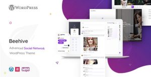 Beehive Nulled - Social Network WordPress Theme