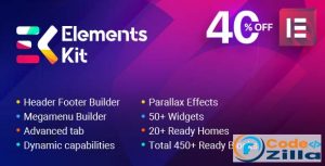 Elementskit Pro Nulled - Addons for Elementor