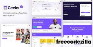 Geeks v1.0.5 - Online Learning Marketplace WordPress Theme