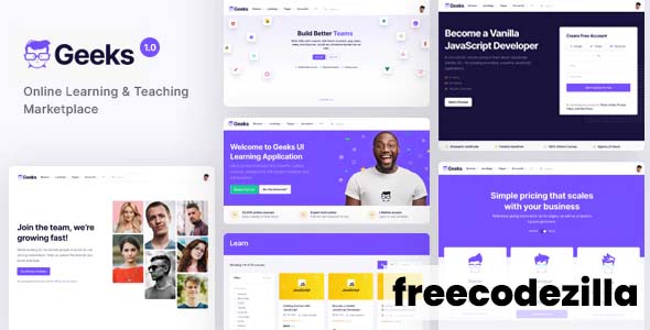 Geeks v1.0.5 - Online Learning Marketplace WordPress Theme