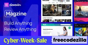 Magzine Nulled - Elementor Review and Magazine Theme