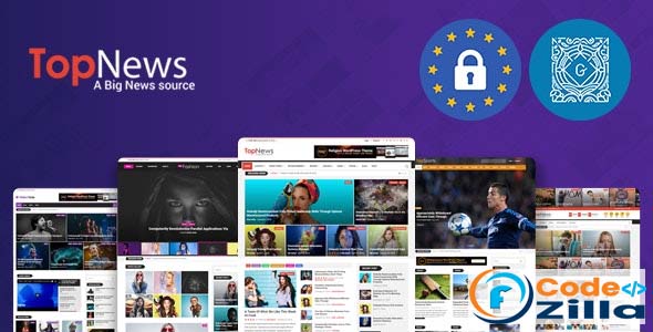 TopNews - News Magazine Newspaper Blog Viral & Buzz WordPress Theme