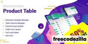 WooCommerce Product Table Plugin