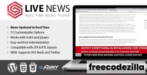 Live News - Real Time News Ticker