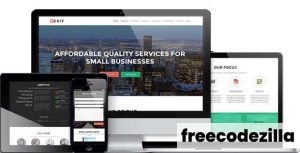 Zerif Pro WordPress Theme Free Download