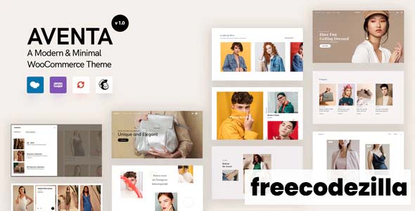 Aventa v1.0 Nulled – Minimal WooCommerce theme