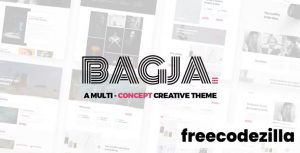 Bagja 1.2.7 Nulled - Responsive Multi Concept Portfolio Theme
