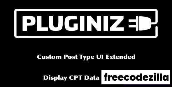 Custom Post Type UI Extended