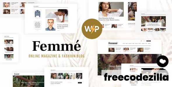Femme 1.3.2 [Nulled] - An Online Magazine & Fashion Blog WordPress Theme