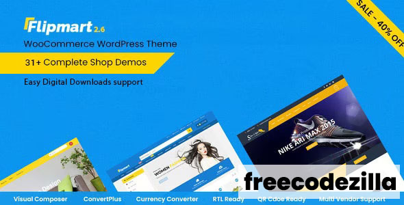 Flipmart Nulled - Responsive Ecommerce WordPress Theme