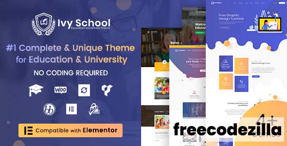 Ivy School – Education, University & School Theme