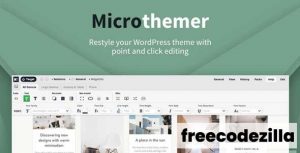 MicroThemer 7.0.8.1 [Nulled] - WordPress CSS Editor