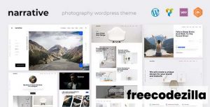 Narrative v1.1.5 Nulled - Photography WordPress Theme