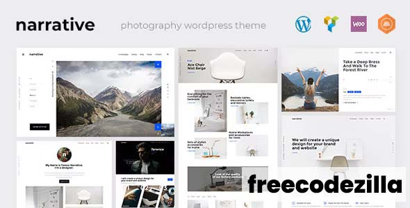Narrative v1.1.5 Nulled - Photography WordPress Theme