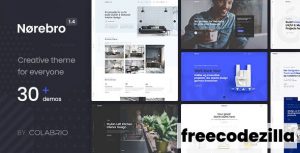 Norebro Nulled - Creative Multipurpose WordPress Theme