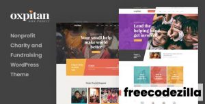 Oxpitan v1.1.6 - Nonprofit Charity WordPress Theme