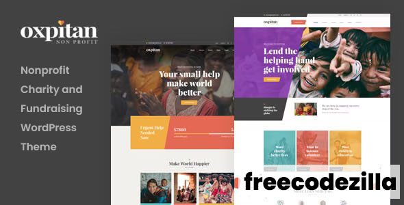 Oxpitan v1.1.6 - Nonprofit Charity WordPress Theme