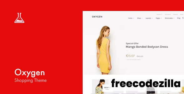 Oxygen 5.12 Nulled - WooCommerce WordPress Theme