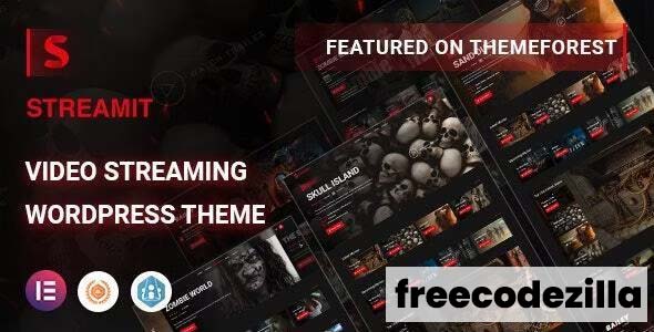 Streamit v1.5.5 Nulled - Video Streaming WordPress Theme