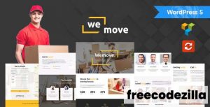 WeMove v1.3 Nulled - Home Moving & Logistic WordPress Theme