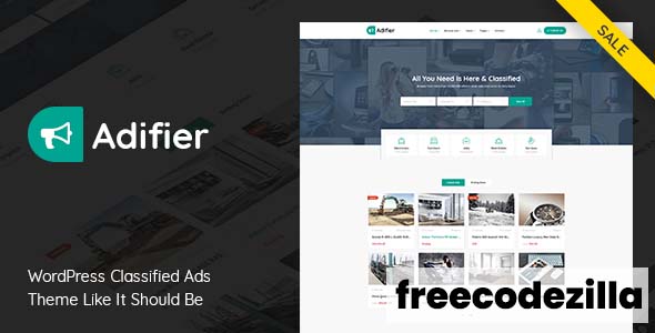 Adifier - Classified Ads WordPress Theme
