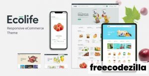 Ecolife 1.0.5 Nulled - Organic WooCommerce WordPress Theme