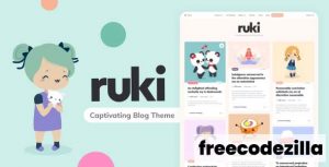 Ruki v1.2.4 - A Captivating Personal Blog Theme