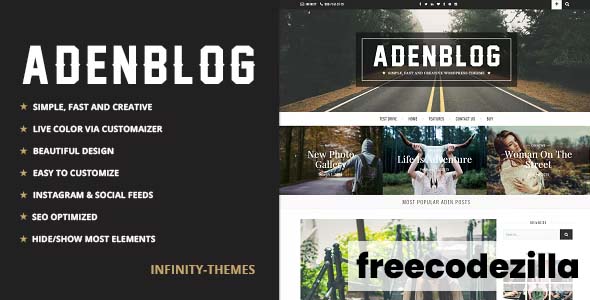 Aden - A WordPress Blog Theme