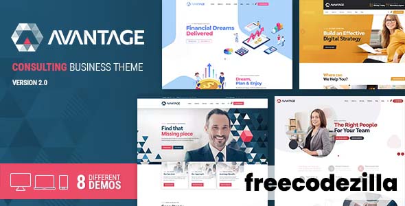 avantage wordpress theme free download
