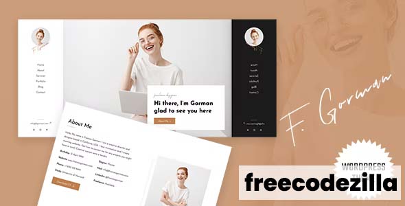 Gorman - Personal Portfolio WordPress Theme