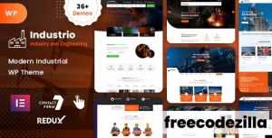 industrial - industry & factory wordpress theme free download