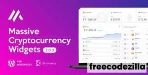 Massive Cryptocurrency Widgets - Crypto Plugin