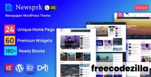 Newsprk - Newspaper WordPress Theme
