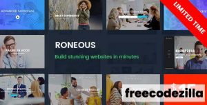 Roneous - Creative Multi-Purpose WordPress Theme
