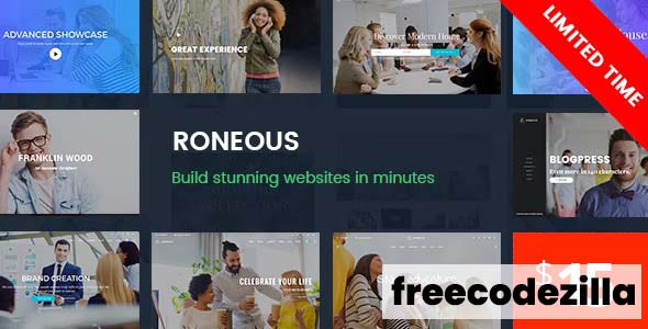Roneous - Creative Multi-Purpose WordPress Theme