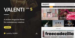 Valenti - WordPress HD Review Magazine News Theme