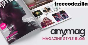 Anymag - Magazine Style WordPress Blog