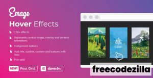 Emage Nulled - Image Hover Effects for Elementor